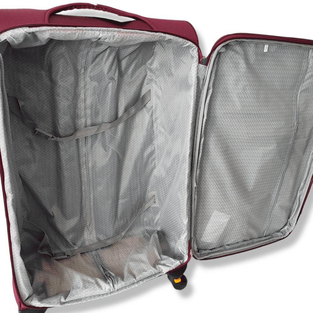 Eagle Capacity burgundy bag – wheel detail