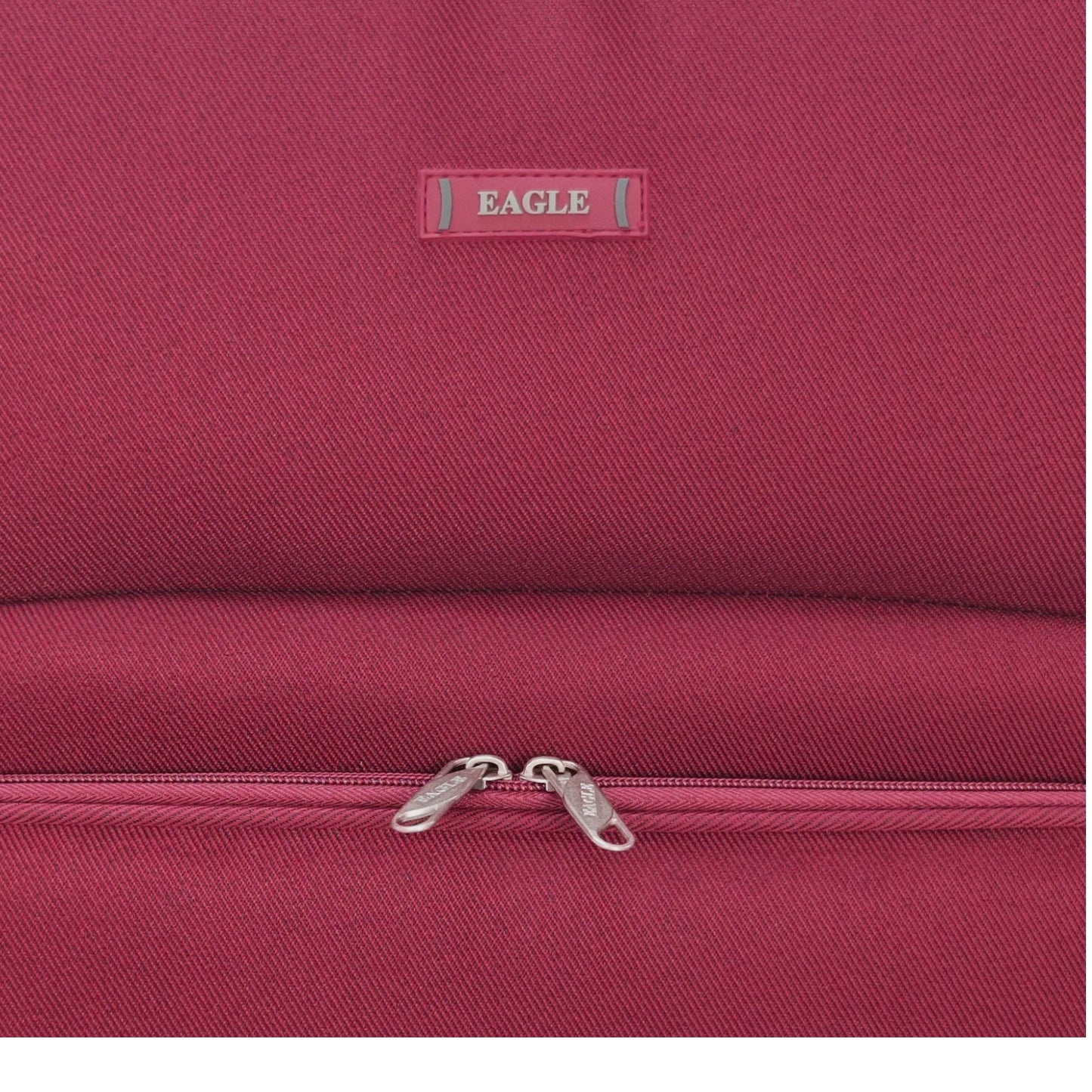 EAGLE - Premium Soft Suitcase with 4 Silent 360° Spinner Wheels, Combination Lock, and Elegant Design - Extra Large