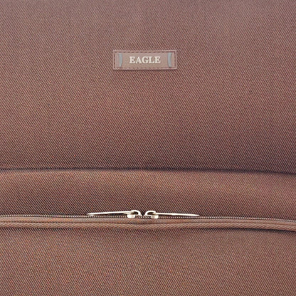EAGLE - Premium Soft Suitcase with 4 Silent 360° Spinner Wheels, Combination Lock, and Elegant Design - Extra Large