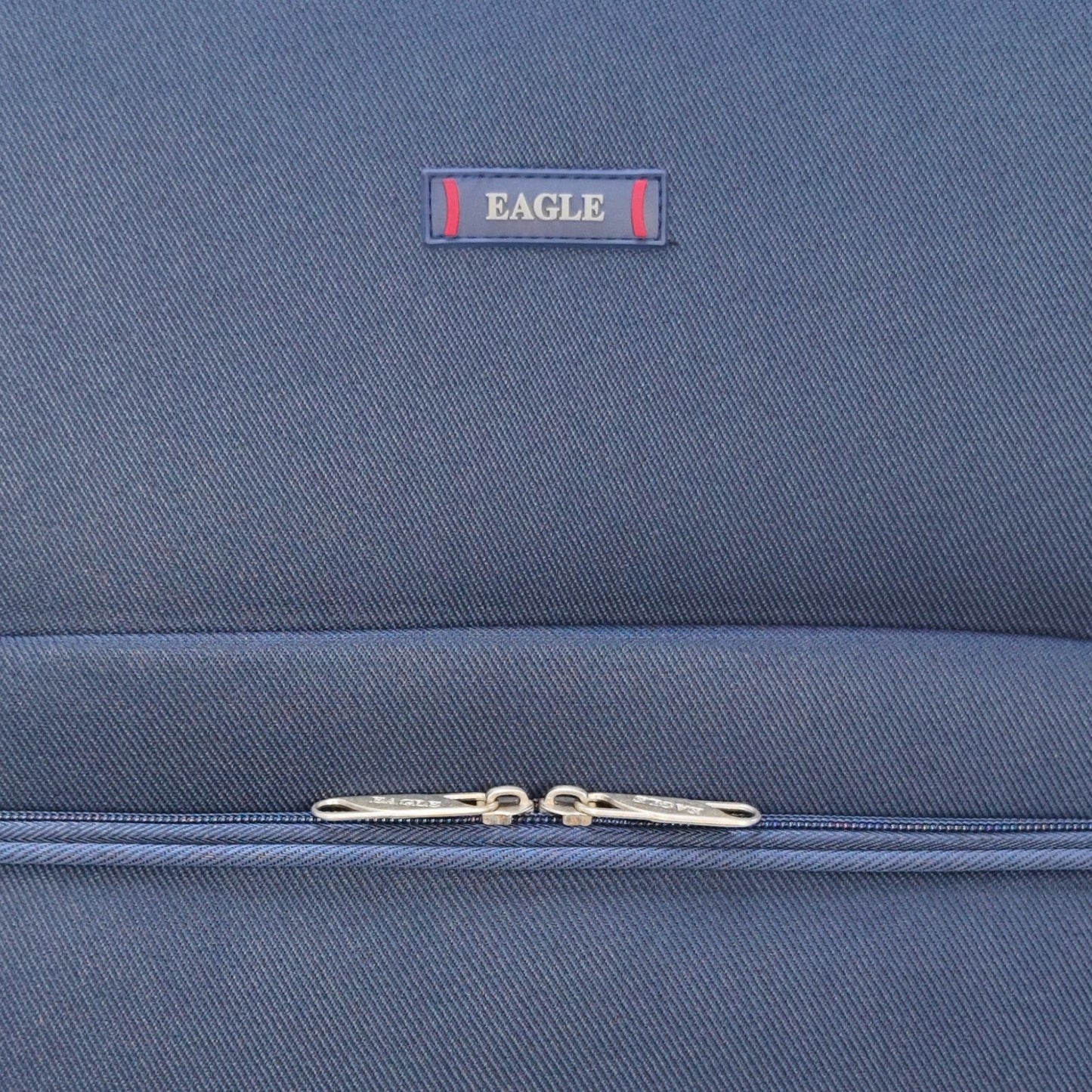 EAGLE - Premium Soft Suitcase with 4 Silent 360° Spinner Wheels, Combination Lock, and Elegant Design - Extra Large