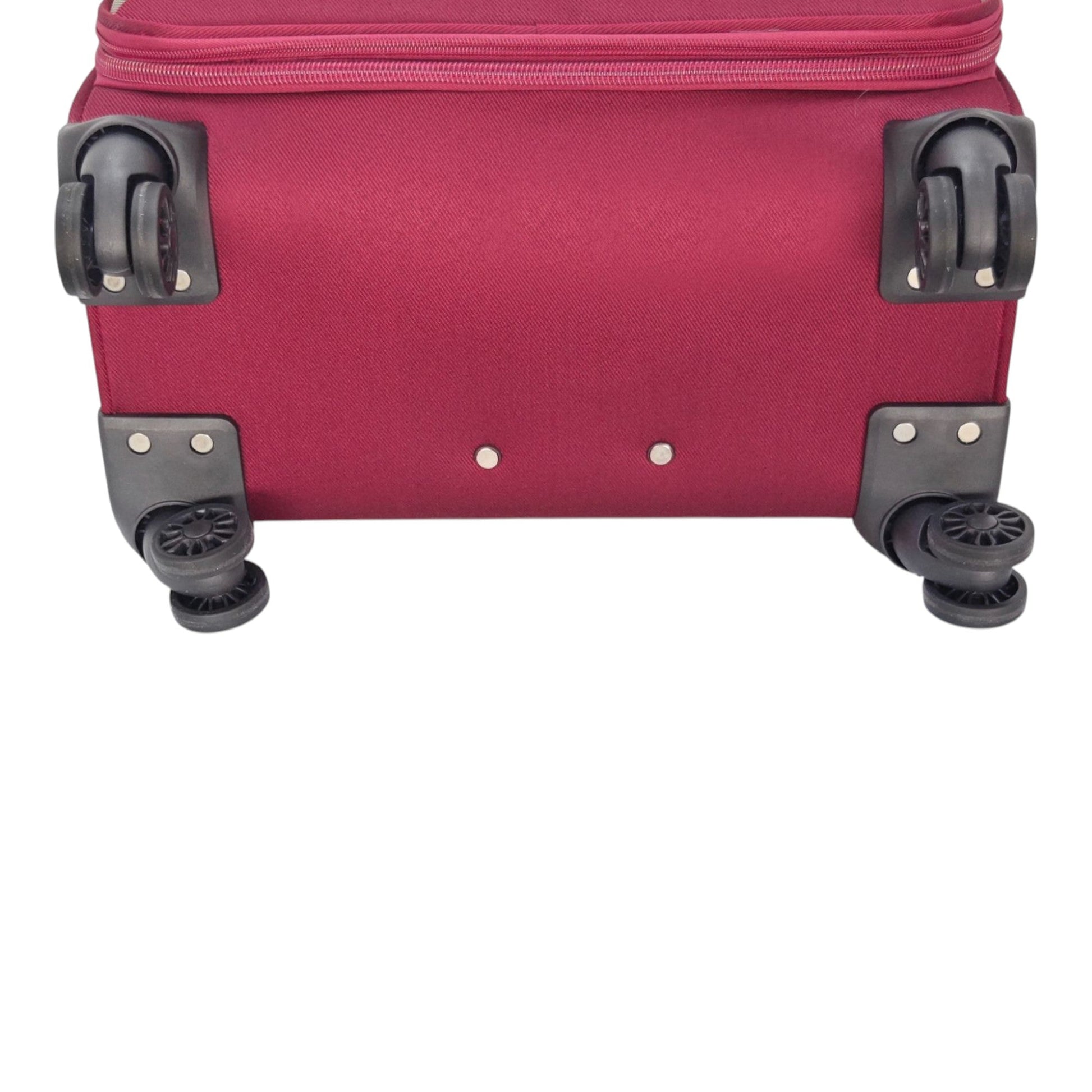 EAGLE - Premium Soft Suitcase with 4 Silent 360° Spinner Wheels, Combination Lock, and Elegant Design - Extra Large