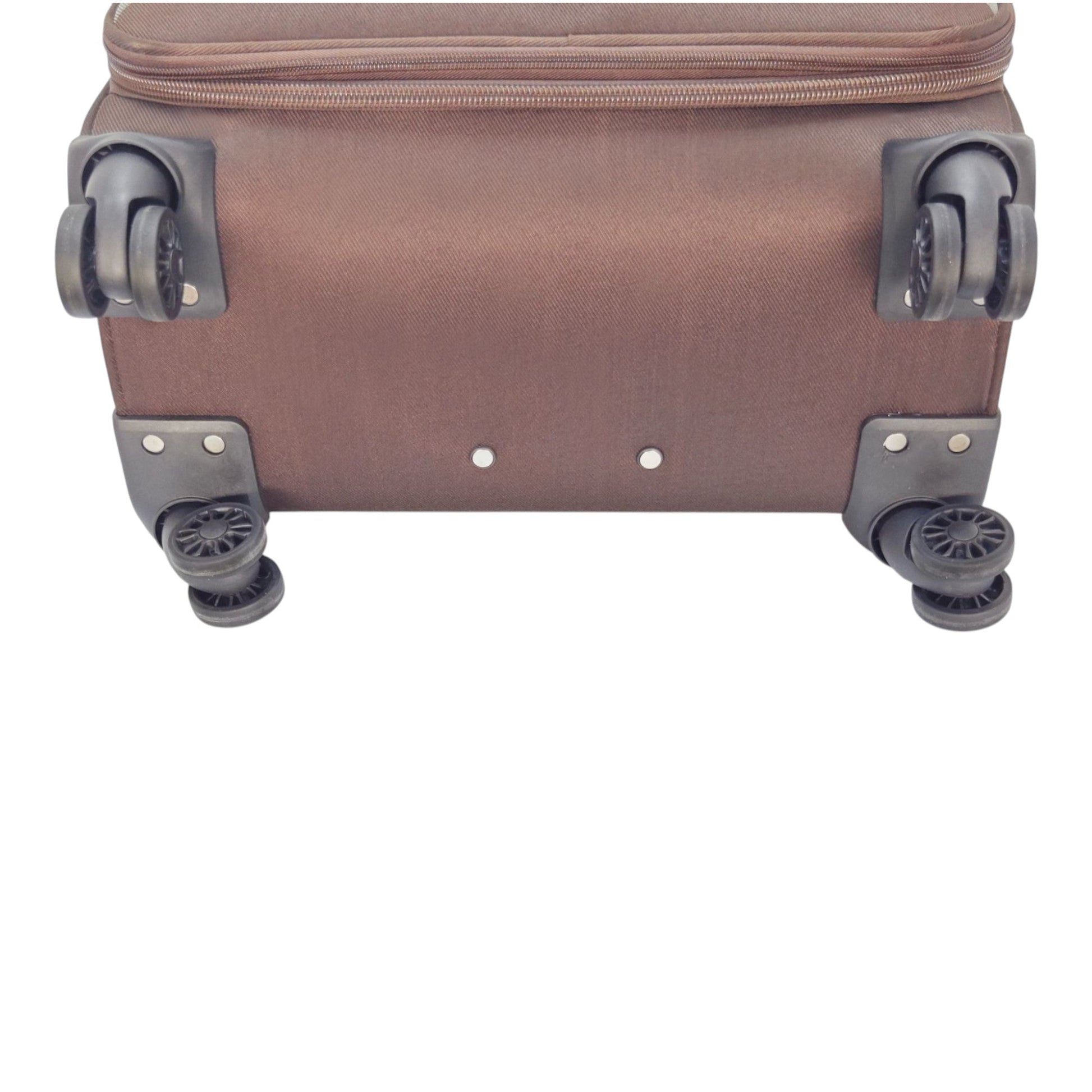 EAGLE - Premium Soft Suitcase with 4 Silent 360° Spinner Wheels, Combination Lock, and Elegant Design - Extra Large