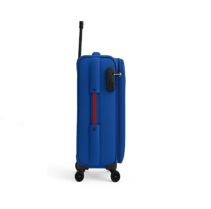 Explorador Expandable Soft Suitcase with Spinner Wheels & Lock - Cabin