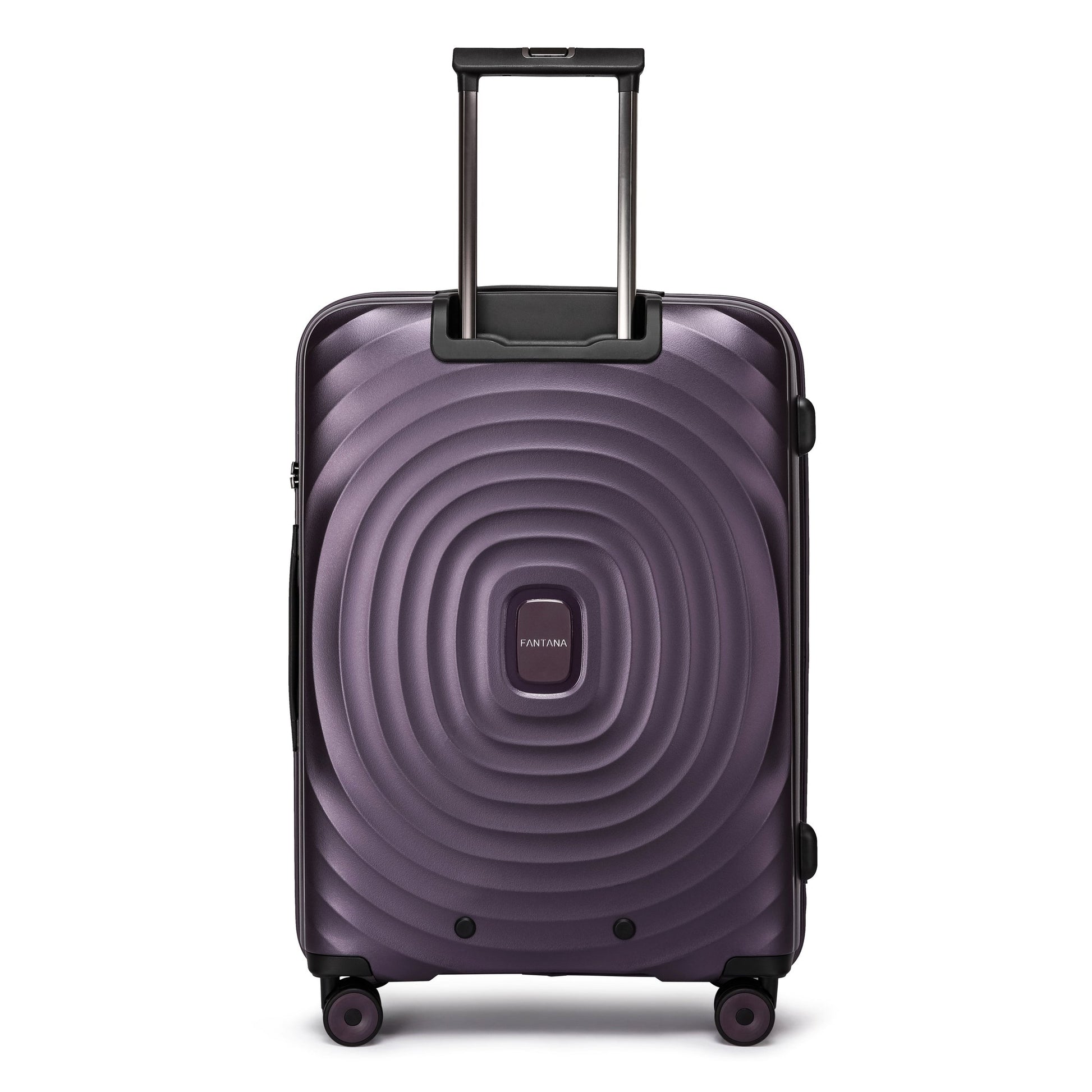Fantana Hard Shell Polypropylene Suitcase 4 Wheels Travel Luggage Trolley Ultra Light Case - Large