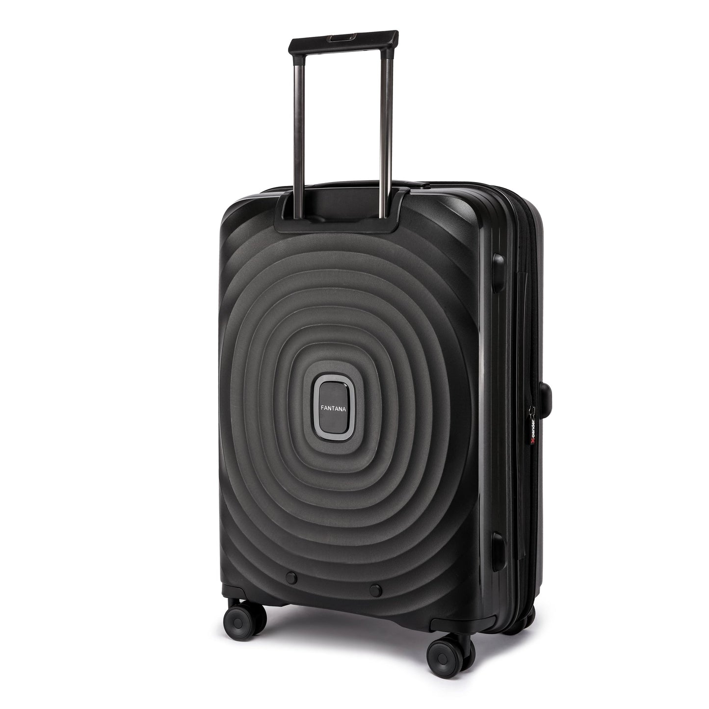 Fantana Hard Shell Polypropylene Suitcase 4 Wheels Travel Luggage Trolley Ultra Light Case - Large