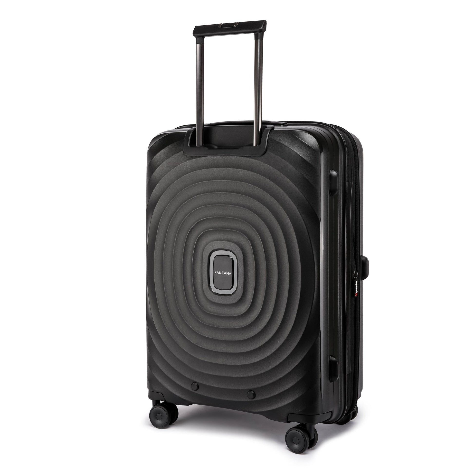 Fantana Hard Shell Polypropylene Suitcase 4 Wheels Travel Luggage Trolley Ultra Light Case - Large