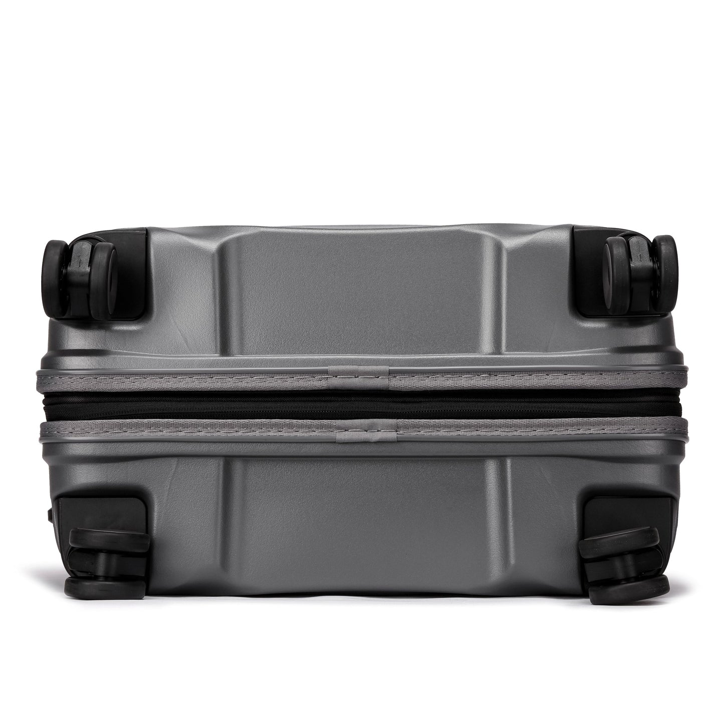 Fantana Hard Shell Polypropylene Suitcase 4 Wheels Travel Luggage Trolley Ultra Light Case - Large