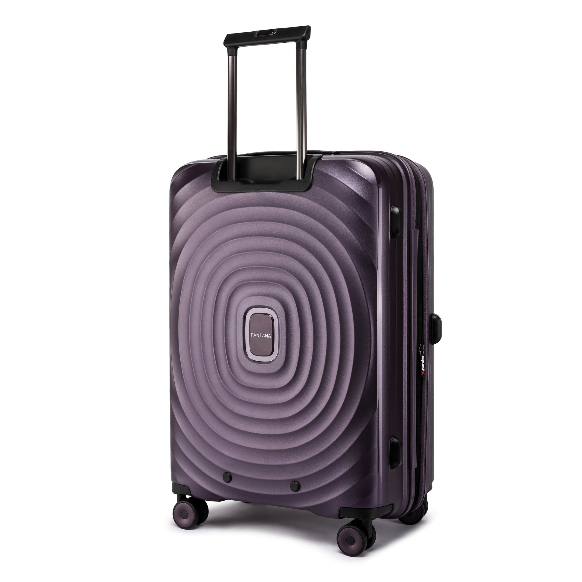 Fantana Hard Shell Polypropylene Suitcase 4 Wheels Travel Luggage Trolley Ultra Light Case - Large