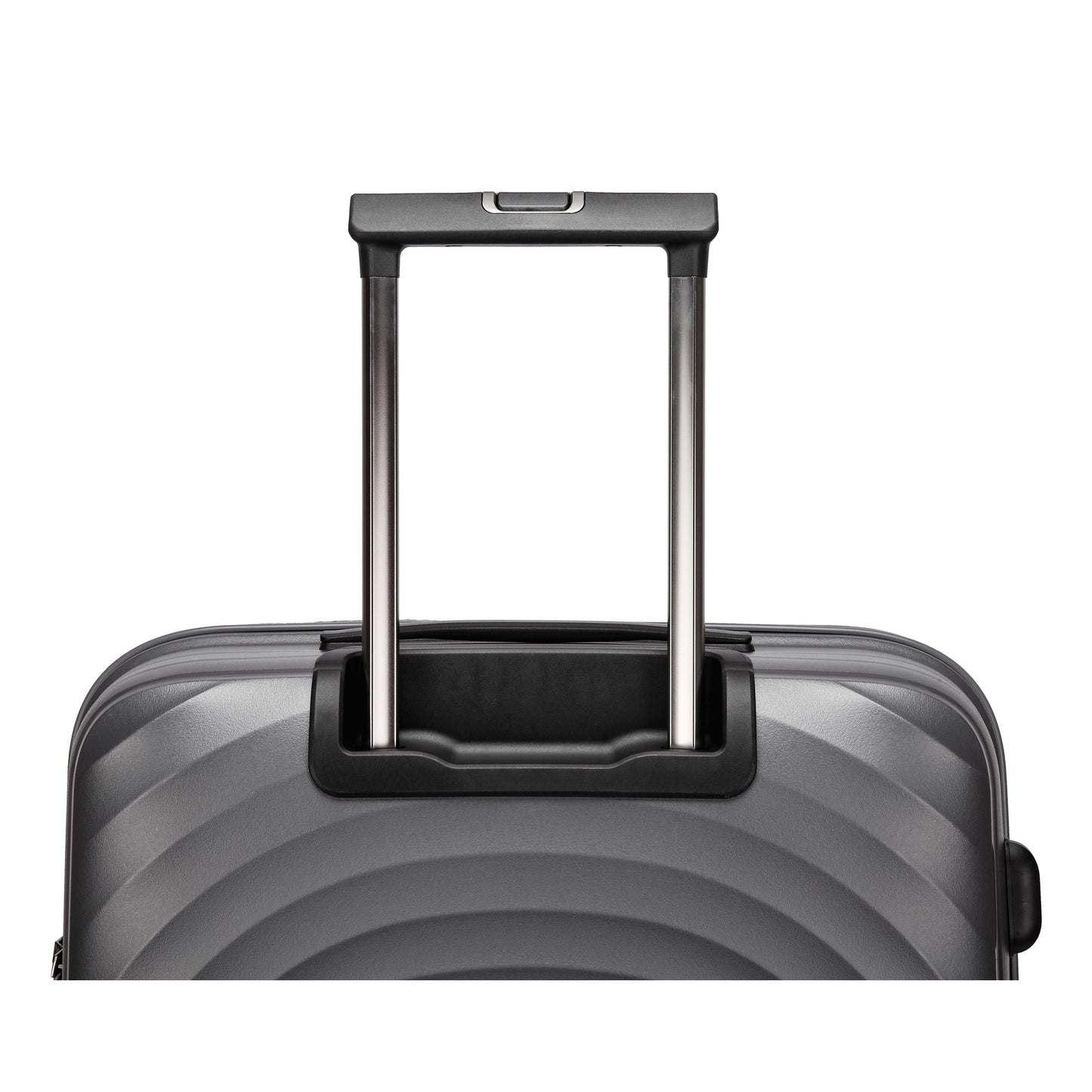 Fantana Hard Shell Polypropylene Suitcase 4 Wheels Travel Luggage Trolley Ultra Light Case - Large