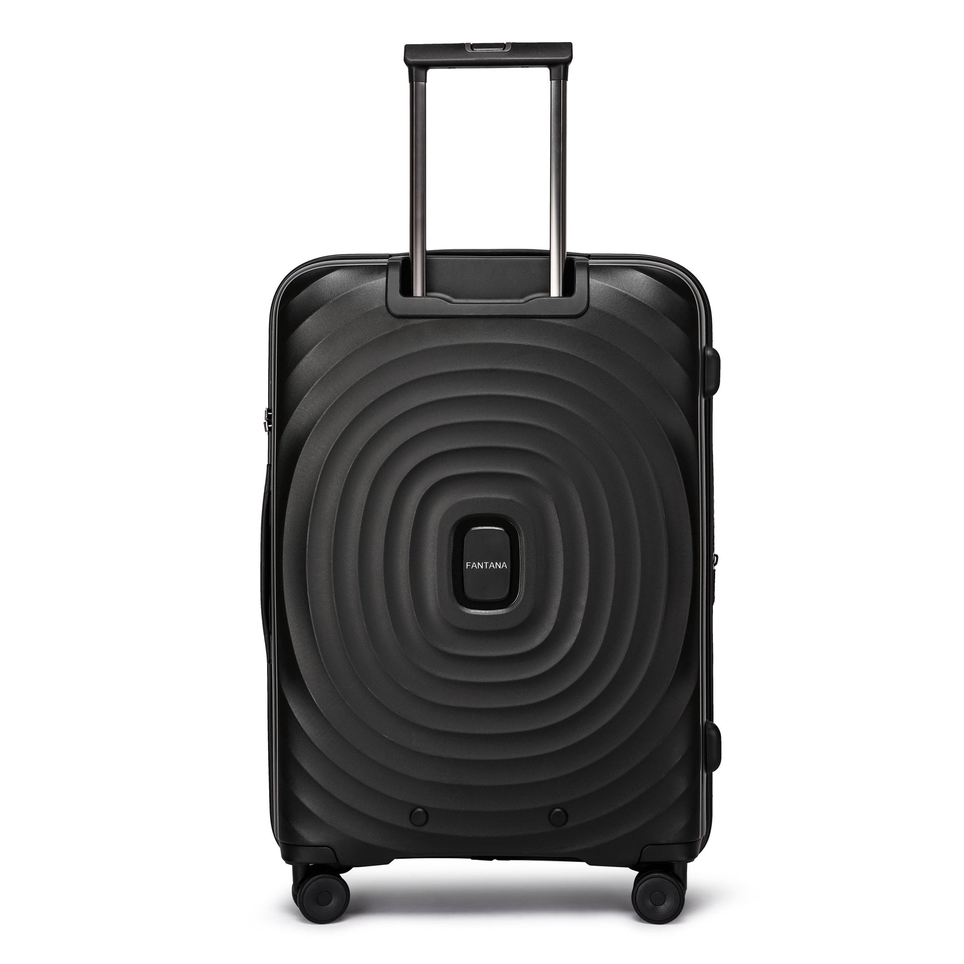 Fantana Hard Shell Polypropylene Suitcase 4 Wheels Travel Luggage Trolley Ultra Light Case - Large