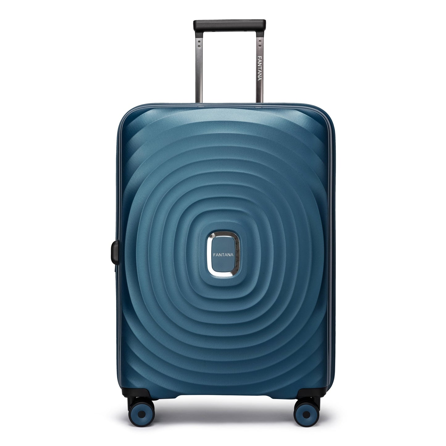 Fantana Hard Shell Polypropylene Suitcase 4 Wheels Travel Luggage Trolley Ultra Light Case - Large