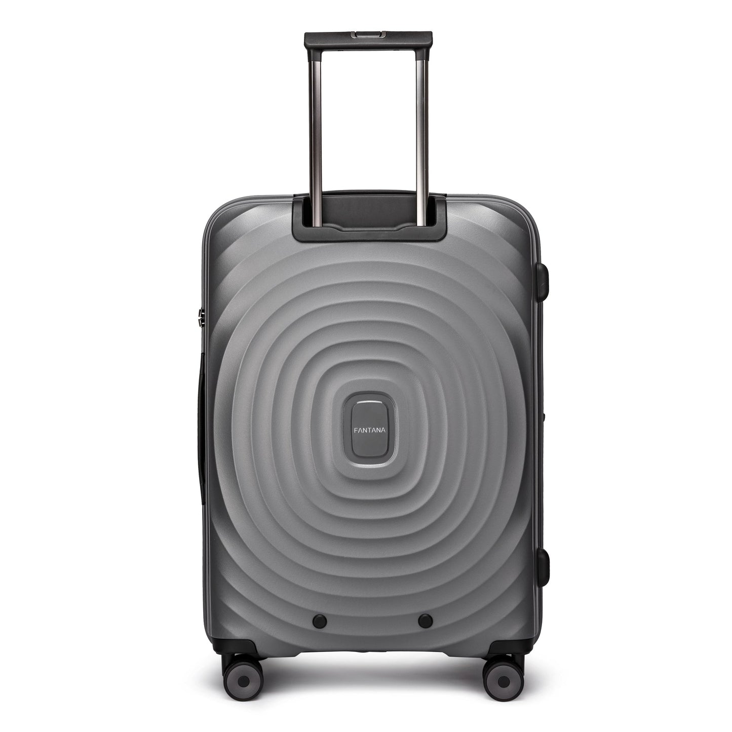 Fantana Hard Shell Polypropylene Suitcase 4 Wheels Travel Luggage Trolley Ultra Light Case - Large