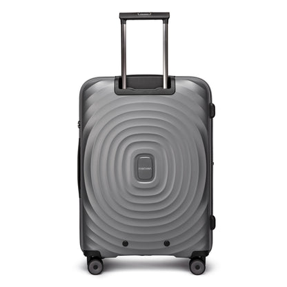 Fantana Hard Shell Polypropylene Suitcase 4 Wheels Travel Luggage Trolley Ultra Light Case - Large