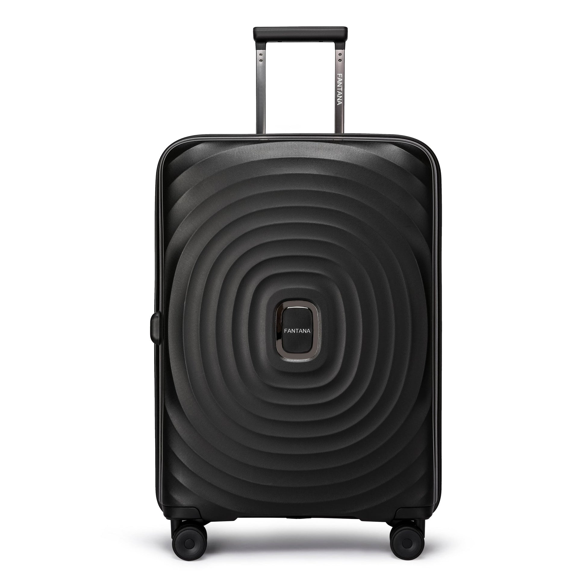 Fantana Hard Shell Polypropylene Suitcase 4 Wheels Travel Luggage Trolley Ultra Light Case - Large