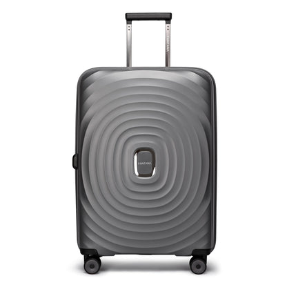 Fantana Hard Shell Polypropylene Suitcase 4 Wheels Travel Luggage Trolley Ultra Light Case - Large