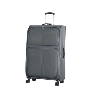Fantana Super Light 20-inch grey suitcase – wheel detail