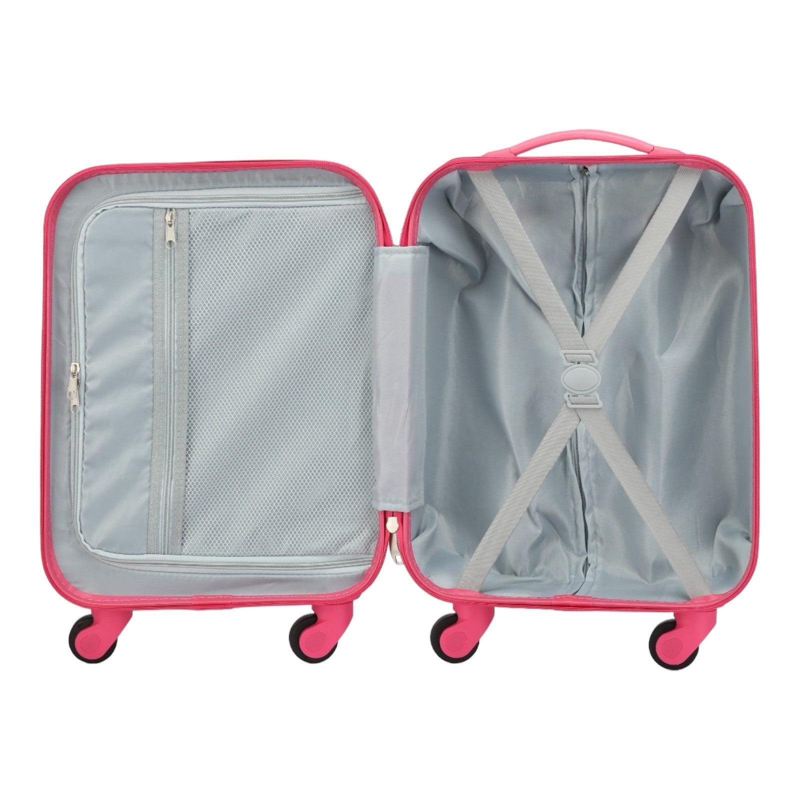 Easy Luggage Kidzpac Adventure Set: 5-Piece Luggage Set with Carry-On, Backpack, Lunch Bag, Pillow, and Luggage Tag- Butterfly Pink