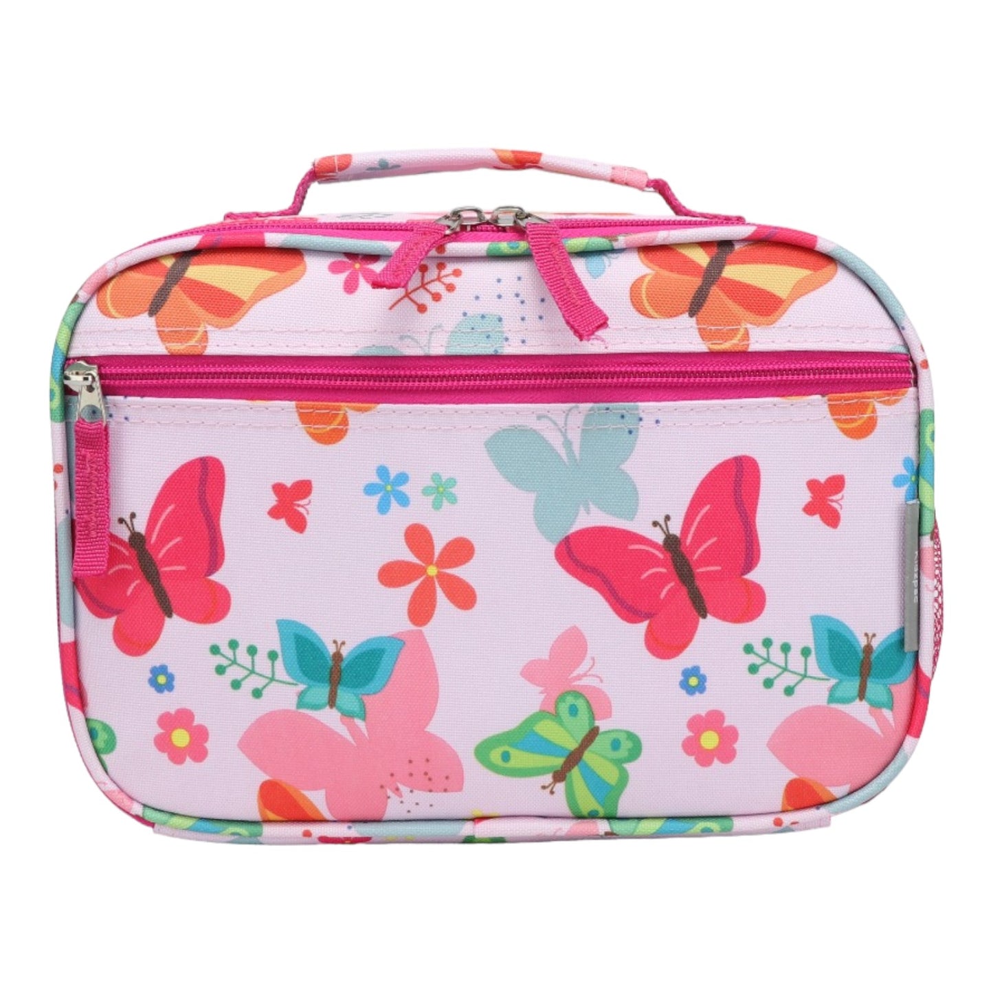 Easy Luggage Kidzpac Adventure Set: 5-Piece Luggage Set with Carry-On, Backpack, Lunch Bag, Pillow, and Luggage Tag- Butterfly Pink