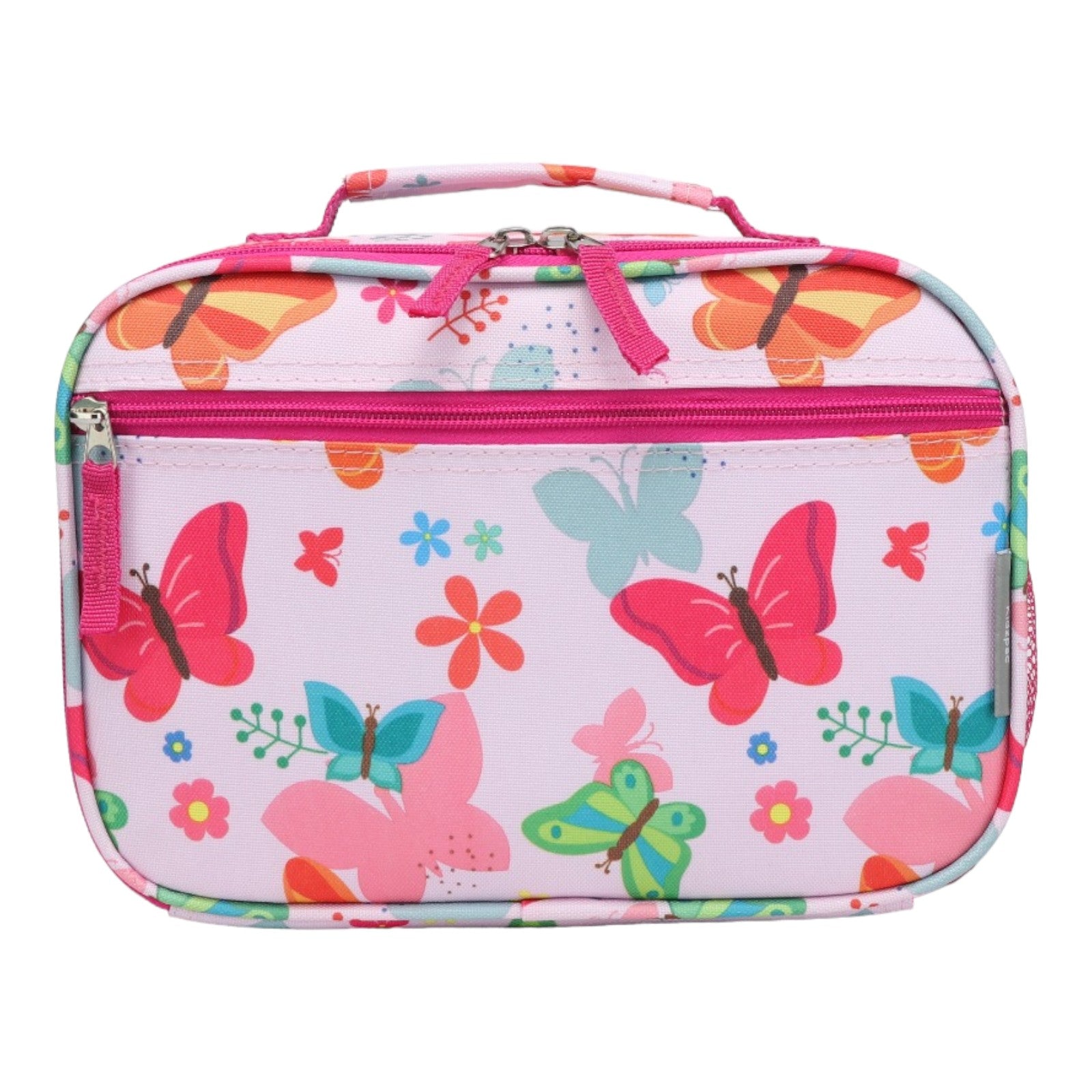 Easy Luggage Kidzpac Adventure Set: 5-Piece Luggage Set with Carry-On, Backpack, Lunch Bag, Pillow, and Luggage Tag- Butterfly Pink