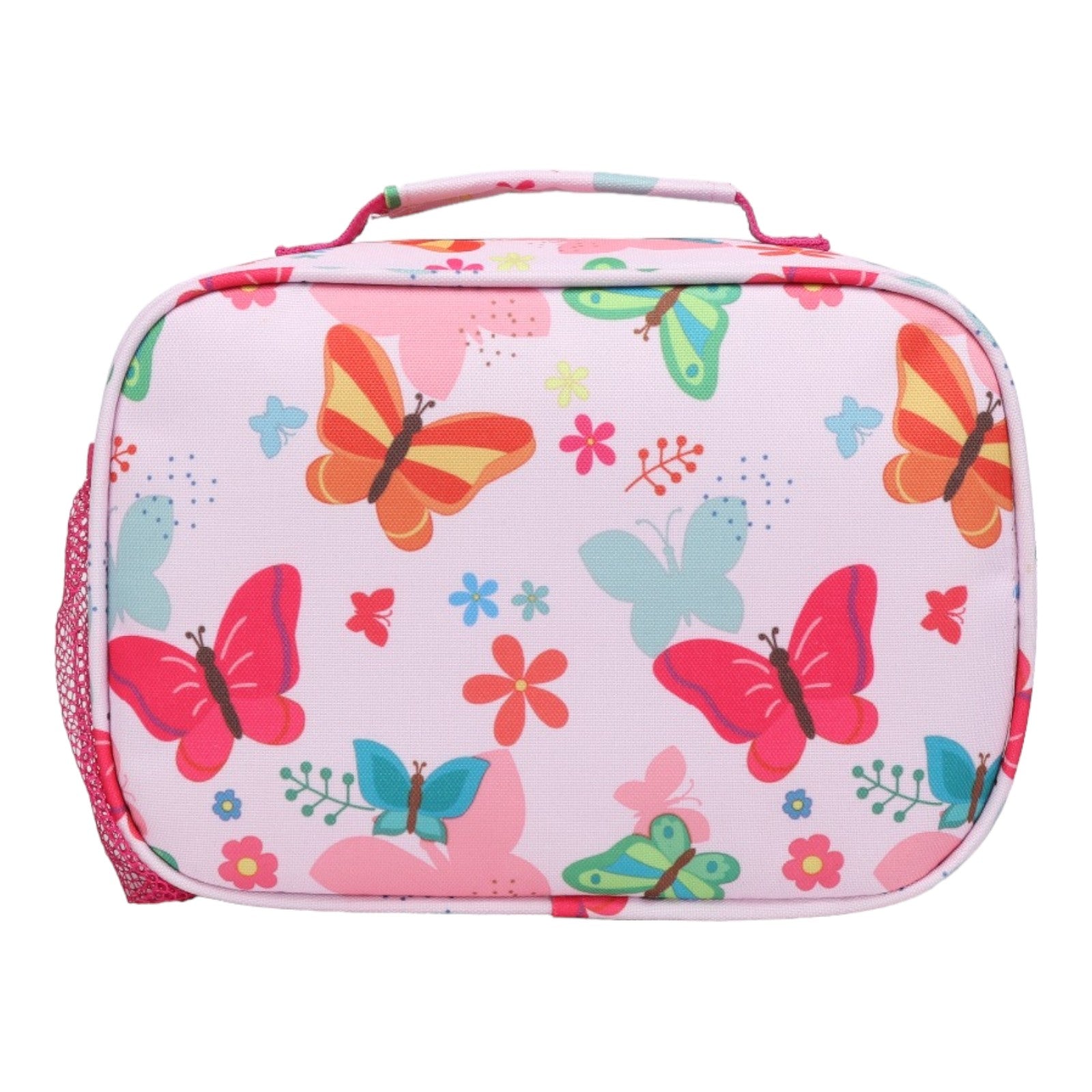 Easy Luggage Kidzpac Adventure Set: 5-Piece Luggage Set with Carry-On, Backpack, Lunch Bag, Pillow, and Luggage Tag- Butterfly Pink