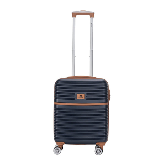 Eagle Lightweight Wheeled Luggage – Durable ABS Carry-On for Seamless Check-In and On-the-Go Adventures Navy