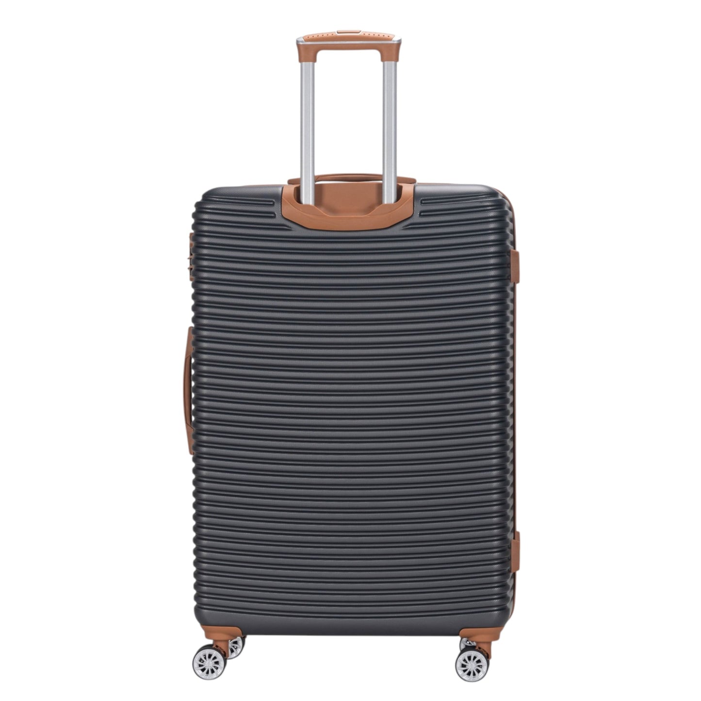 Eagle Lightweight Wheeled Luggage – Durable ABS Carry-On for Seamless Check-In and On-the-Go Adventures Charcoal