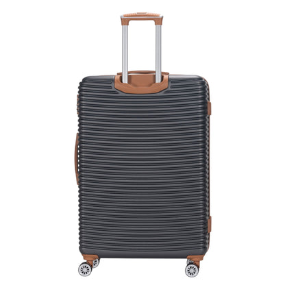 Eagle Lightweight Wheeled Luggage – Durable ABS Carry-On for Seamless Check-In and On-the-Go Adventures Charcoal