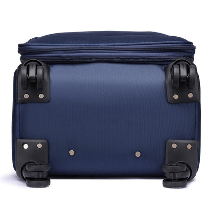 Eagle Voyager – Softside Luggage, 360° Wheels, Expandable +4 cm, Navy