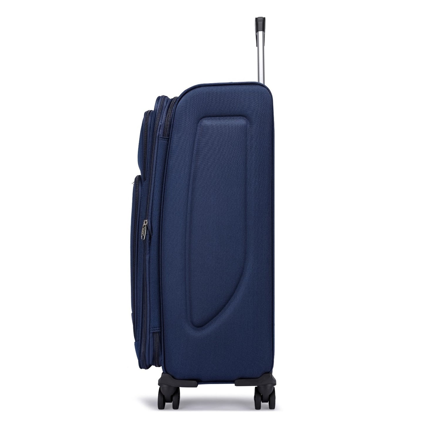 Eagle Voyager – Softside Luggage, 360° Wheels, Expandable +4 cm, Navy