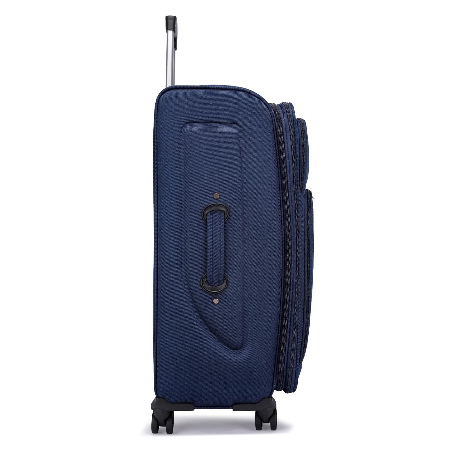 Eagle Voyager – Softside Luggage, 360° Wheels, Expandable +4 cm, Navy