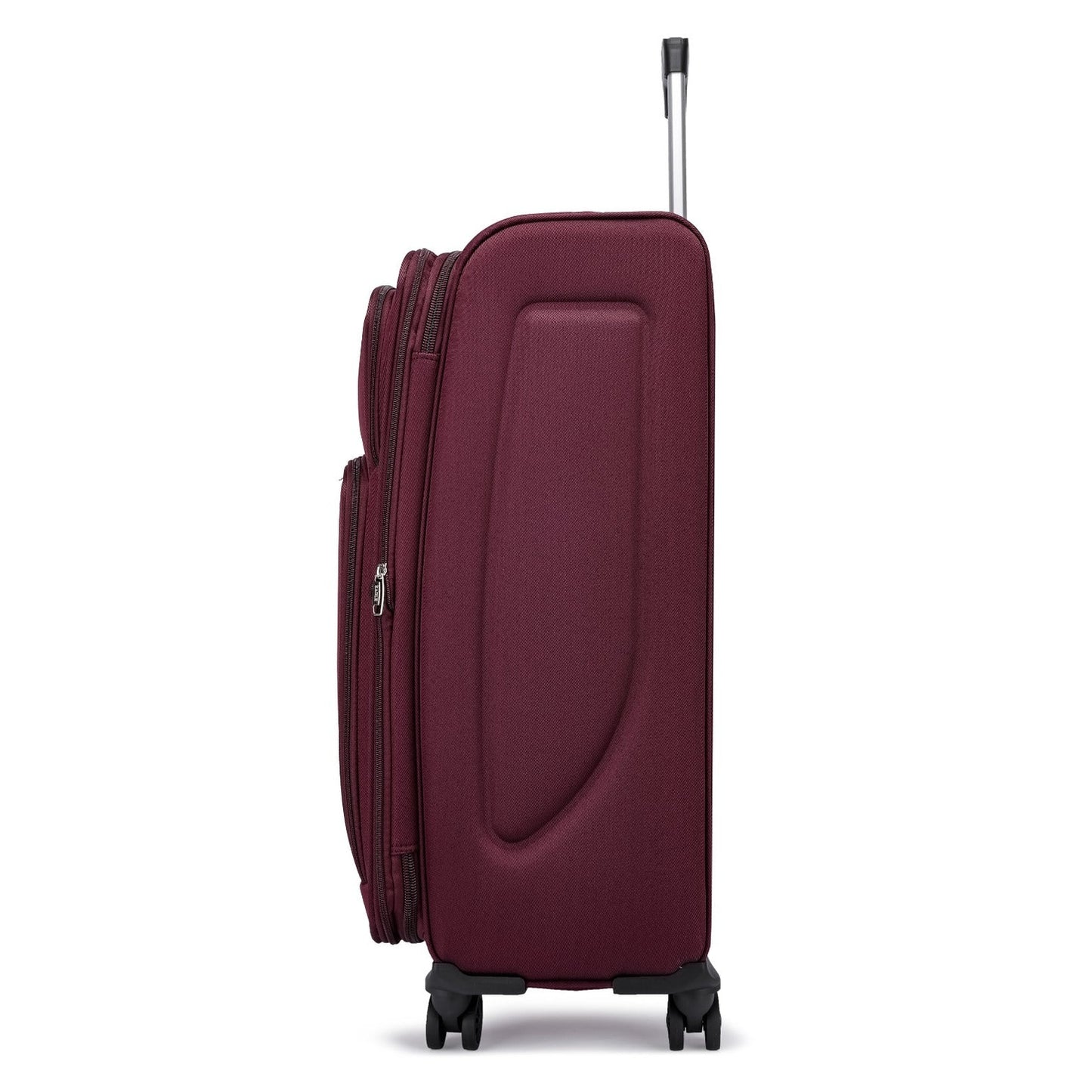 Eagle Voyager – Softside Luggage, 360° Wheels, Expandable +4 cm, Burgundy