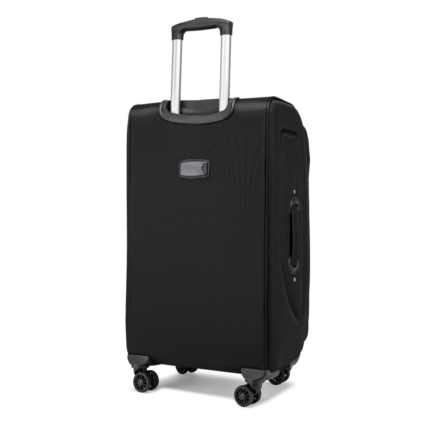 Eagle Voyager – Softside Luggage, 360° Wheels, Expandable +4 cm, Black