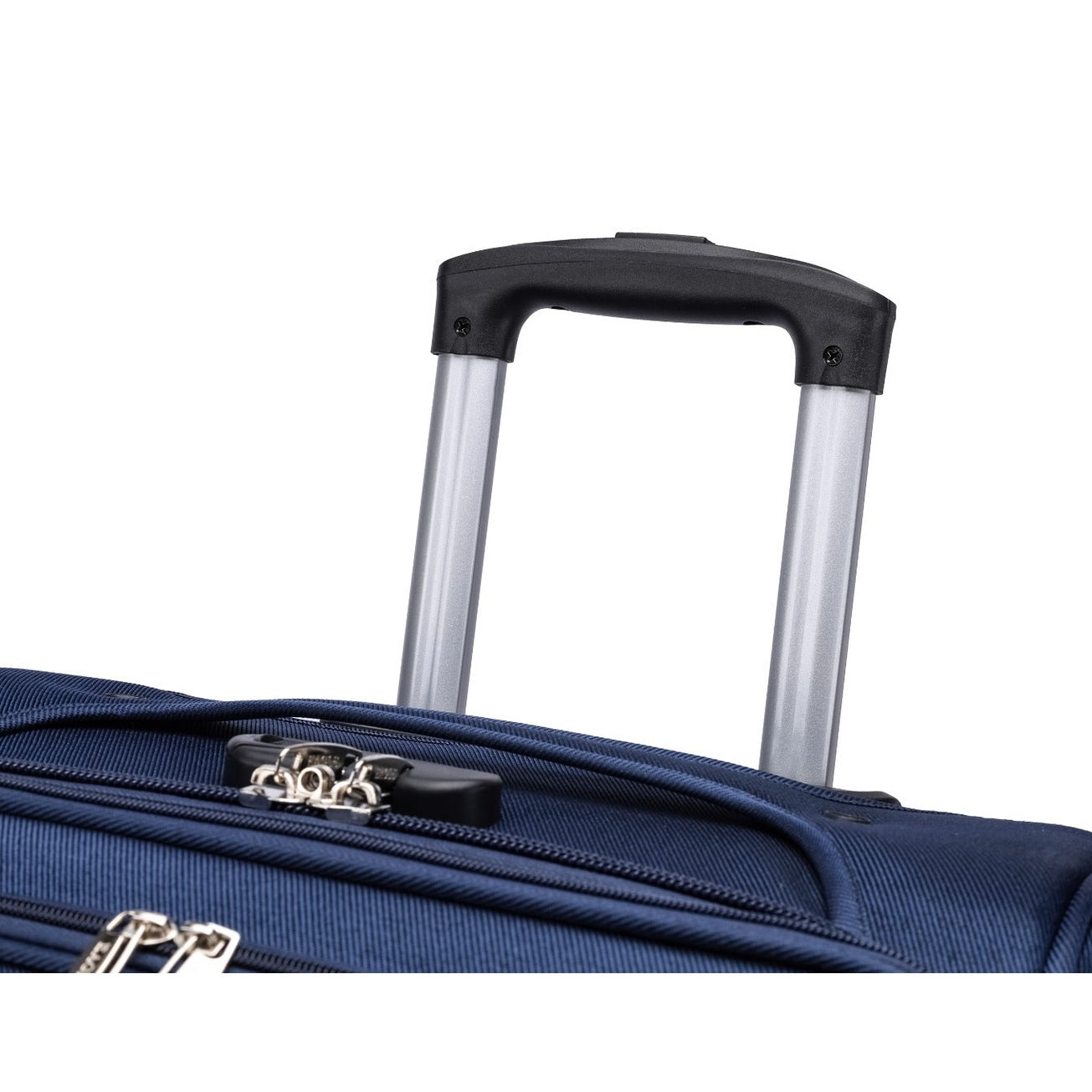 Eagle Voyager – Softside Luggage, 360° Wheels, Expandable +4 cm, Navy