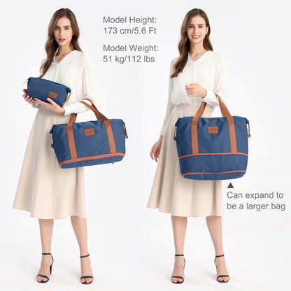 KSK2592+EA2212 - Kono 3‑Piece ABS+PC Suitcase Set with Travel Bag & Toiletry Pouch