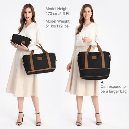 KSK2592+EA2212 - Kono 3‑Piece ABS+PC Suitcase Set with Travel Bag & Toiletry Pouch