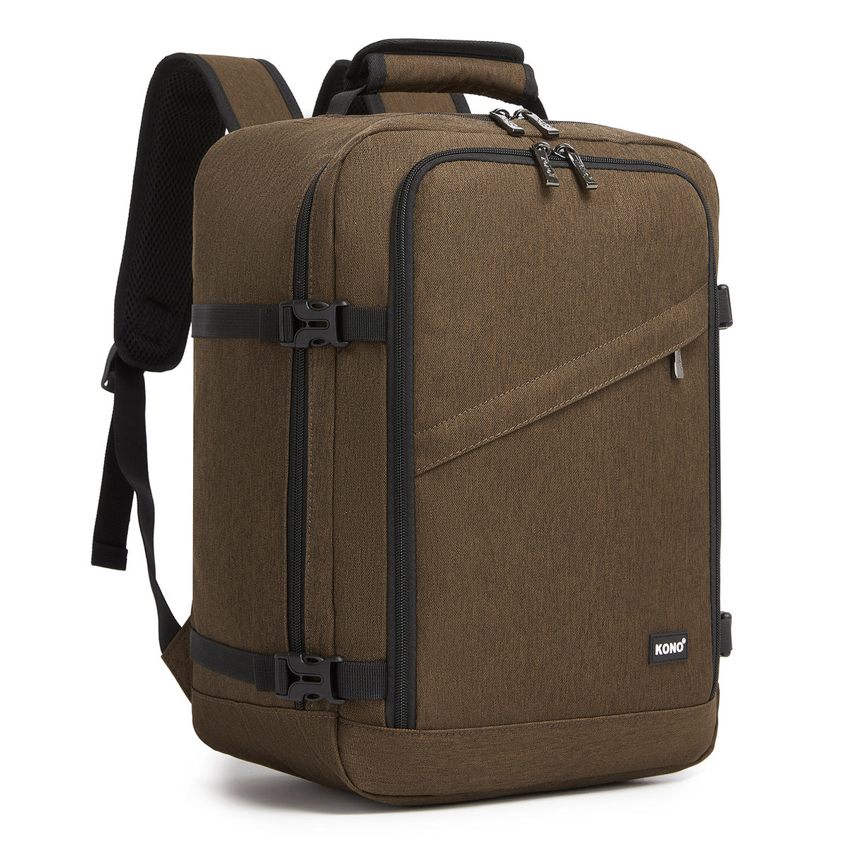 BPK2551 - Kono Flexible Cabin Backpack 30×20×40-Fits 15.6" Laptop, Clamshell Access-Great for Holidays, Work Trips & Commuting