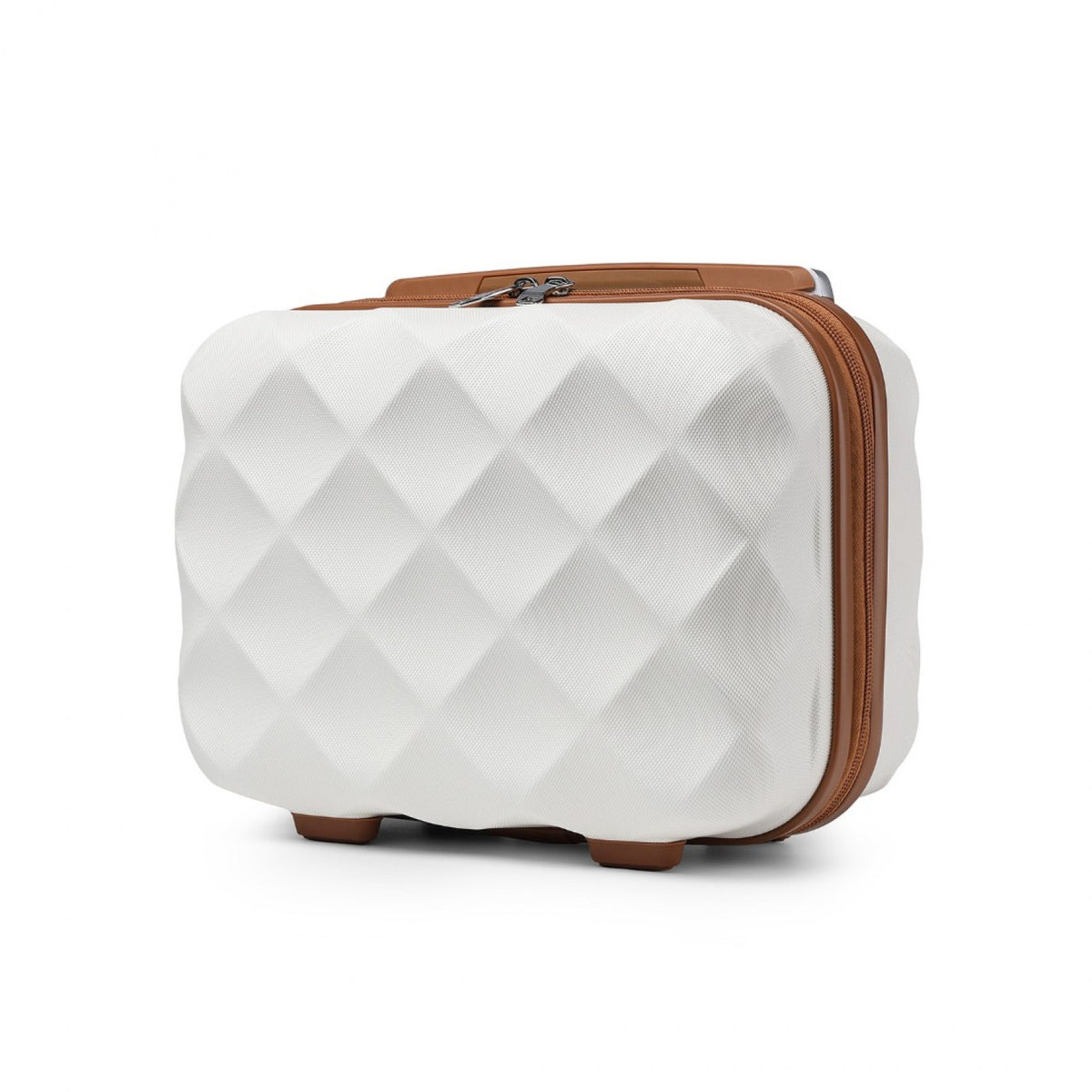 British Traveller 13" K2395L - Ultralight ABS And Polycarbonate Vanity Case