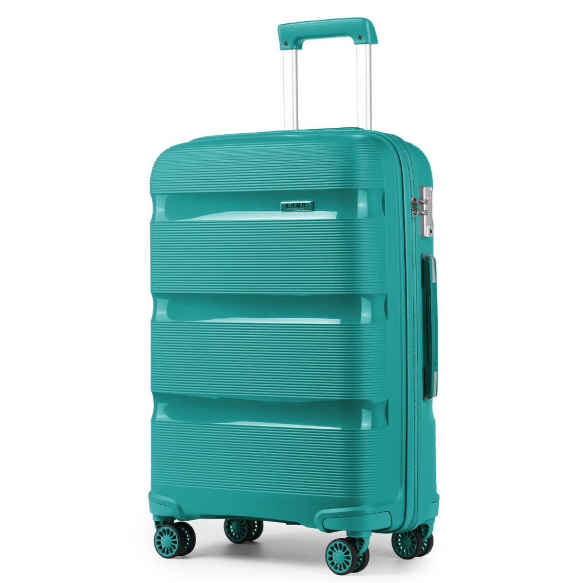 Kono 24" K2092L - Bright Hard Shell PP Suitcase - Classic Collection