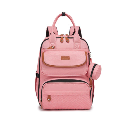 BCK2615 - Kono 3-in-1 Mummy Nappy Backpack Set with Changing Mat & Insulated Pacifier Pouch
