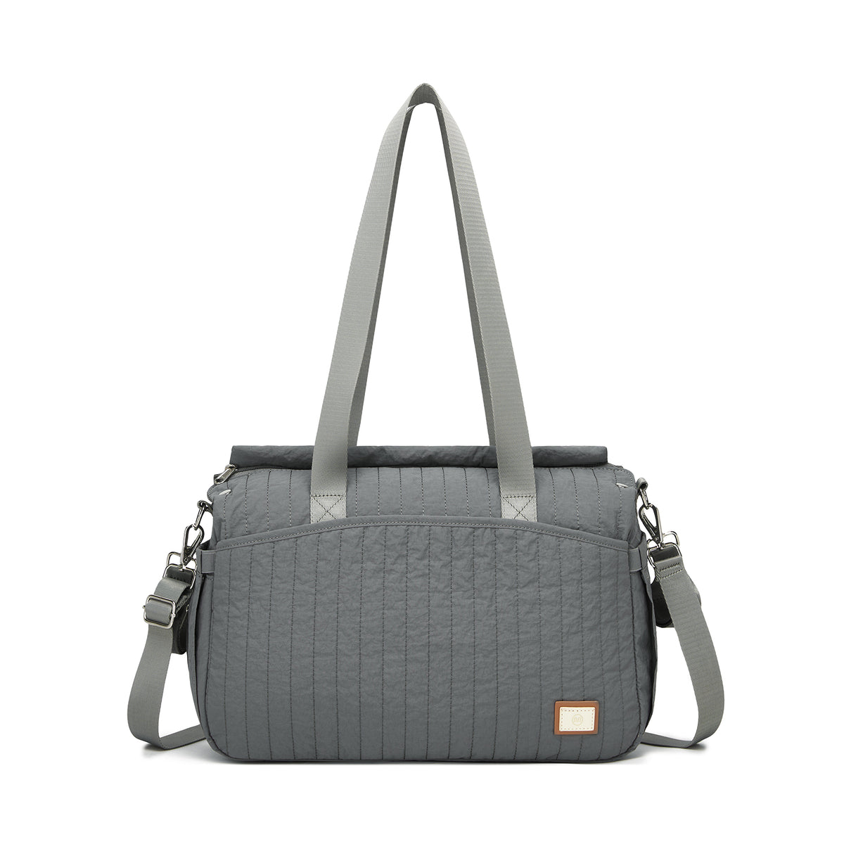 BCM2517 - Miss Lulu Stylish and Spacious Maternity Diaper Bag with Insulated Baby Bottle Pockets,Wet-Dry Separation,Stroller Strap