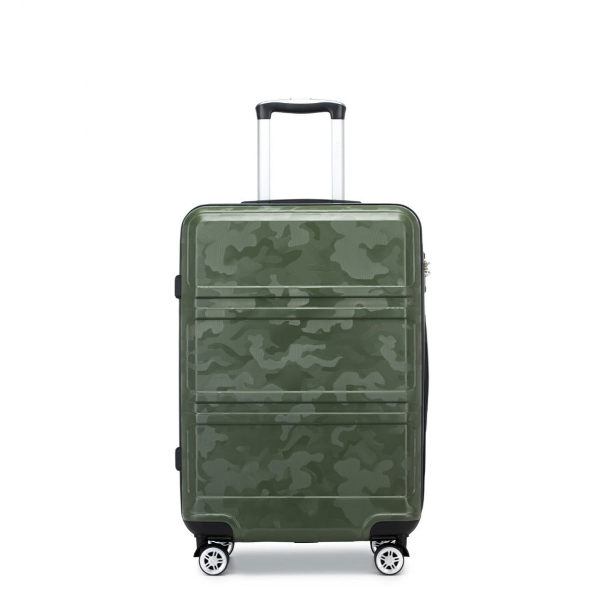 K1871-1L - Kono ABS 24 Inch Sculpted Horizontal Design Suitcase