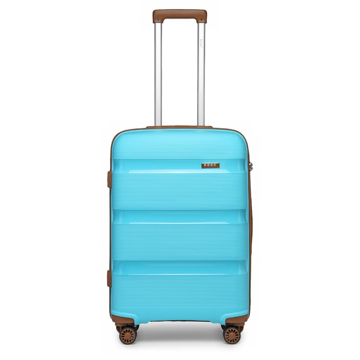 Kono 24" K2092L - Bright Hard Shell PP Suitcase - Classic Collection