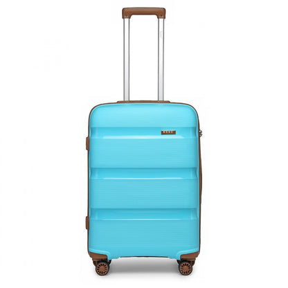 Kono 24" K2092L - Bright Hard Shell PP Suitcase - Classic Collection
