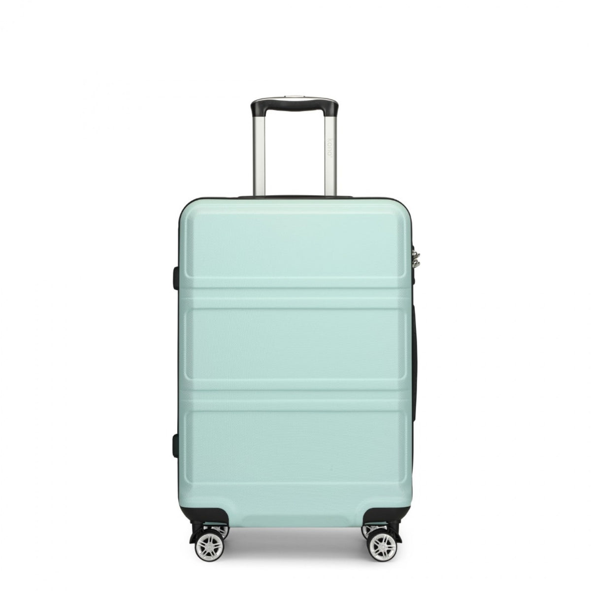 K1871-1L - Kono ABS 24 Inch Sculpted Horizontal Design Suitcase