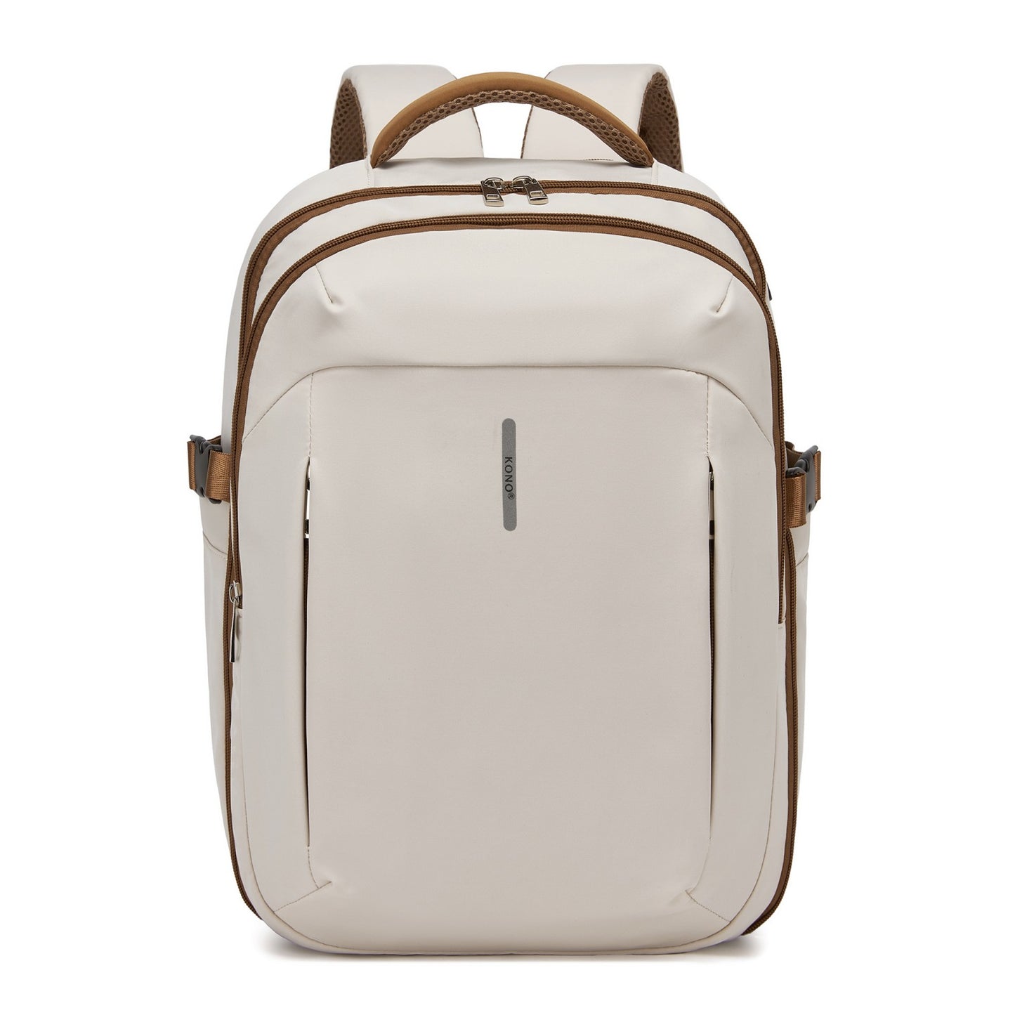 BPK2602- Kono Cabin Approved Carry On Backpack 40×30×20cm, Water Resistant 15.6 Inch Laptop Travel Rucksack with Dry-wet Separation Pouch