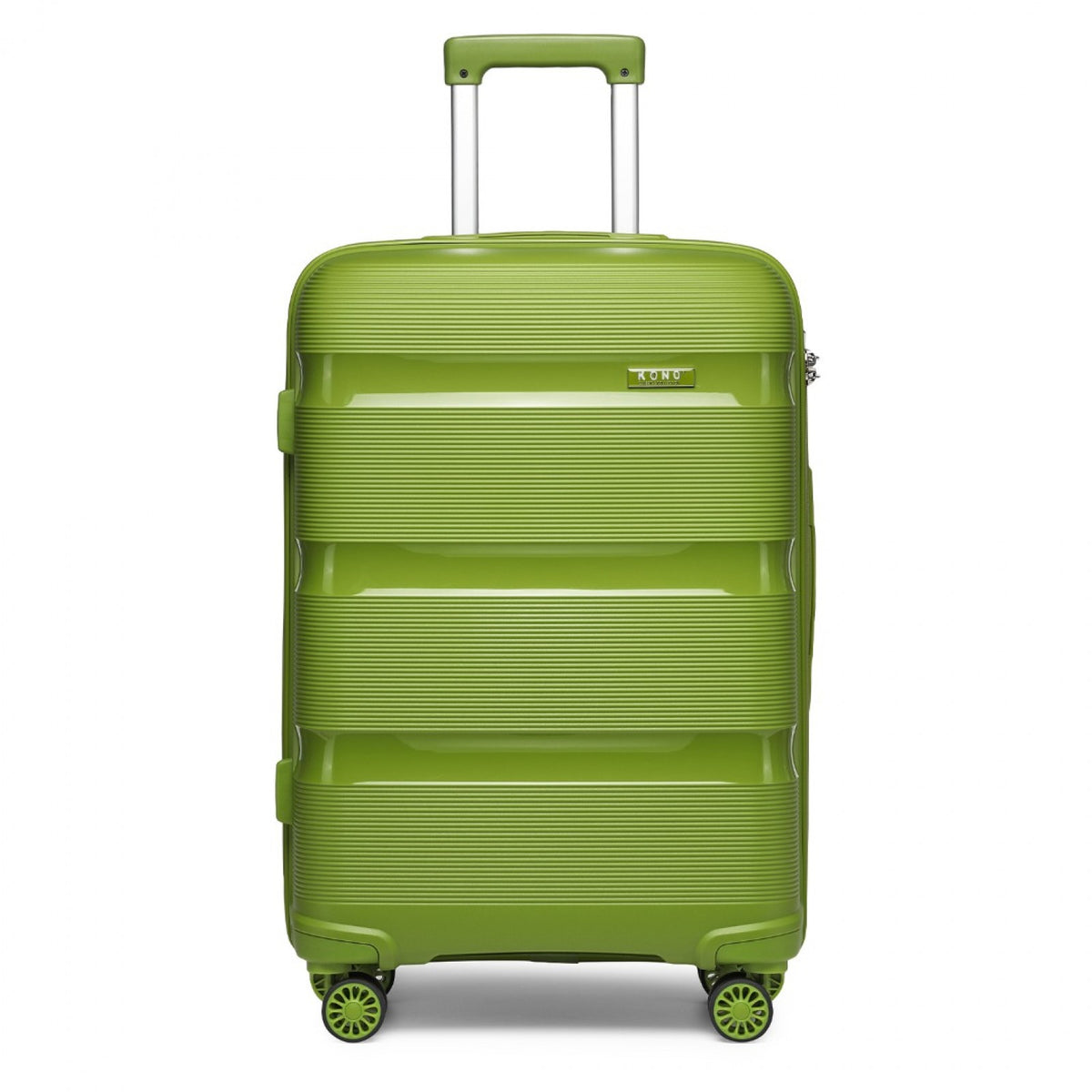 Kono 24" K2092L - Bright Hard Shell PP Suitcase - Classic Collection