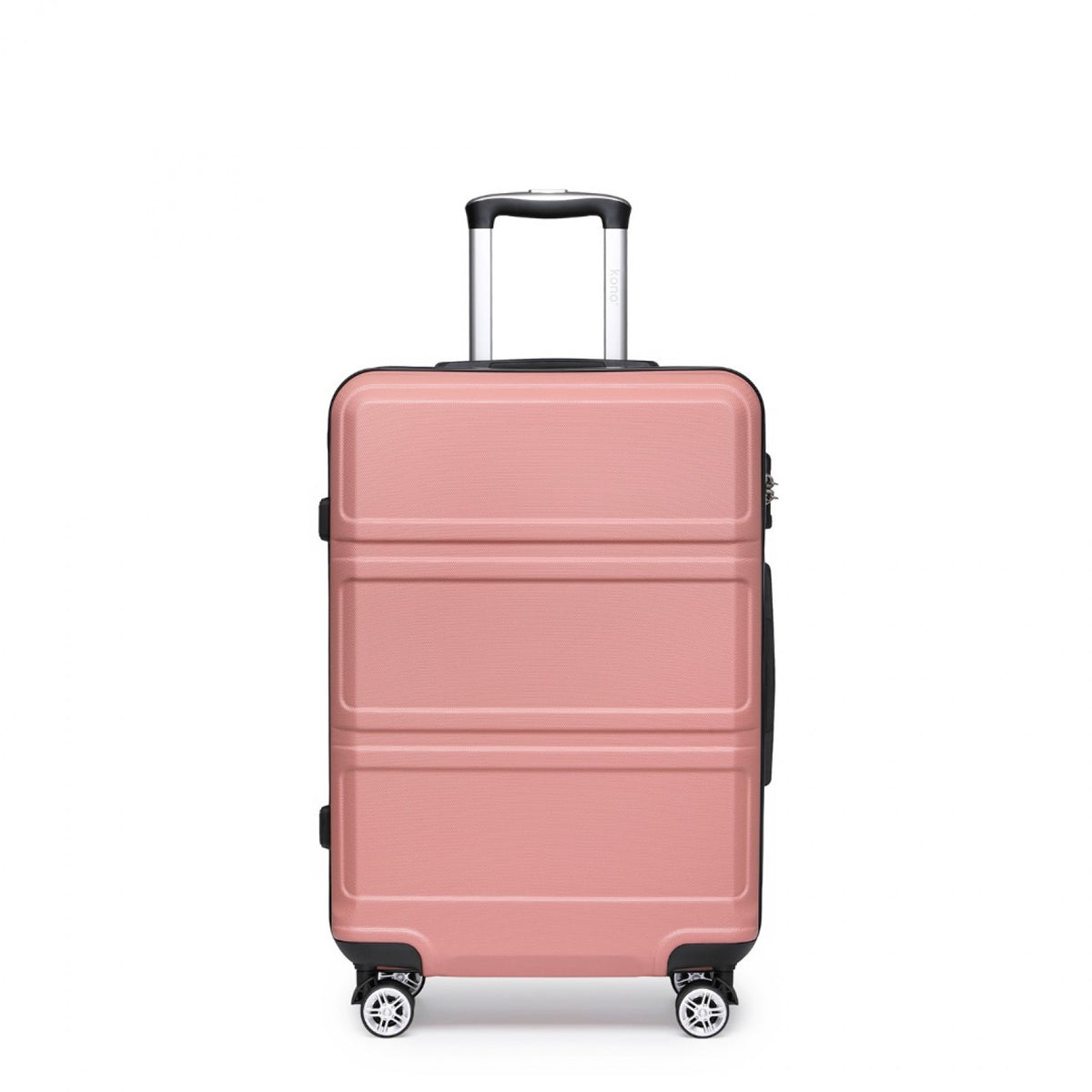 K1871-1L - Kono ABS 24 Inch Sculpted Horizontal Design Suitcase