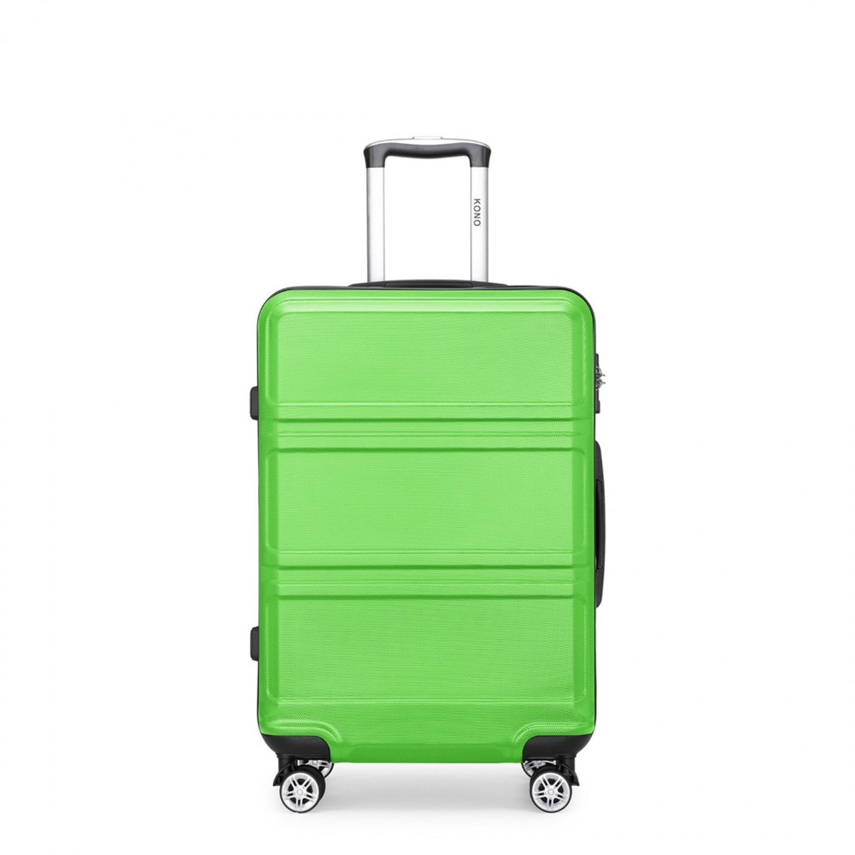 K1871-1L - Kono ABS 24 Inch Sculpted Horizontal Design Suitcase
