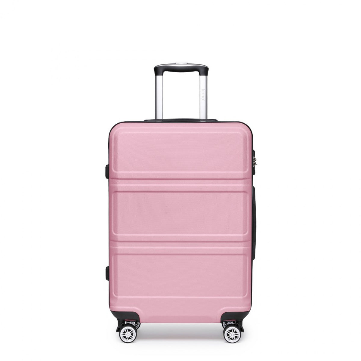 K1871-1L - Kono ABS 24 Inch Sculpted Horizontal Design Suitcase