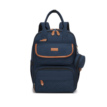 BCK2615 - Kono 3-in-1 Mummy Nappy Backpack Set with Changing Mat & Insulated Pacifier Pouch